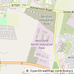 Map of Kilmarnock