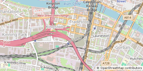 Map of Glasgow