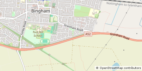 Map of Nottingham