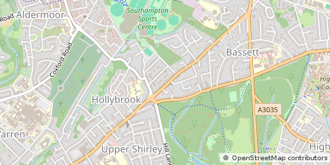 Map of Southampton