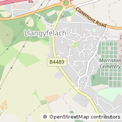 Map of Swansea