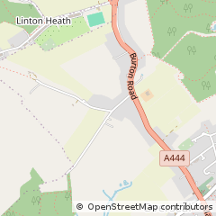 Map of Swadlincote, Derbyshire