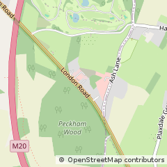 Map of Wrotham Heath, Kent