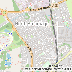 Map of Larbert