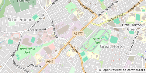 Map of Bradford