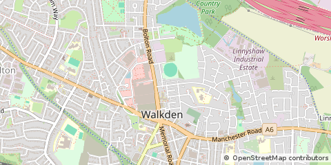 Map of Manchester