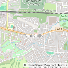 Map of Glasgow