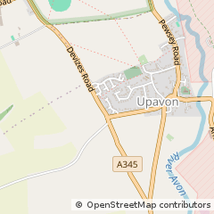 Map of Pewsey, Wiltshire