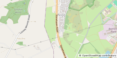Map of Aberdeen