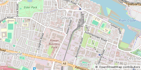Map of Glasgow