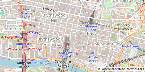 Map of Glasgow