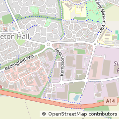 Map of Bury ST Edmunds, Suffolk