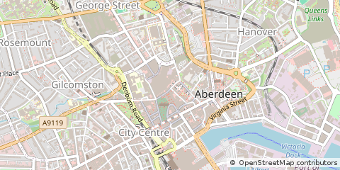 Map of Aberdeen