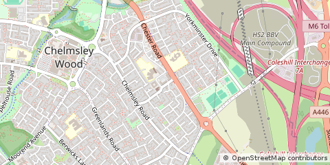 Map of Birmingham