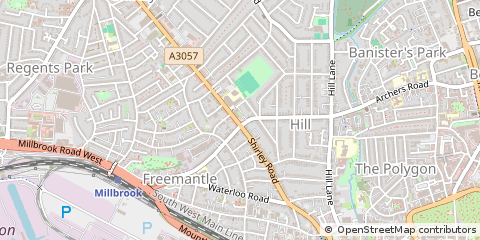 Map of Southampton