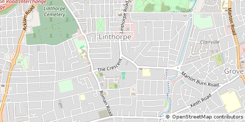 Map of Middlesbrough