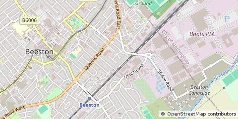 Map of Nottingham