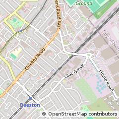 Map of Nottingham