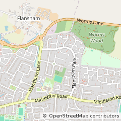 Map of Bognor Regis
