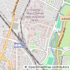 Map of Watford, Hertfordshire