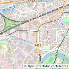 Map of Nottingham