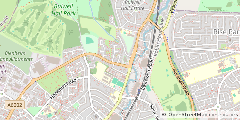 Map of Nottingham