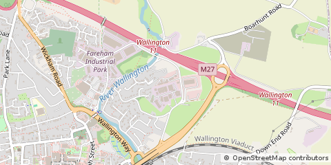Map of Fareham, Hampshire