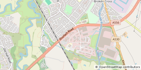 Map of Northwich