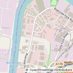 Map of Middlesbrough