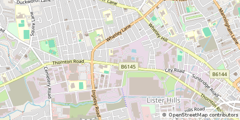 Map of Bradford