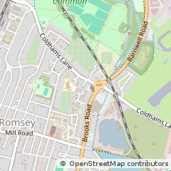 Map of Cambridge, Suffolk