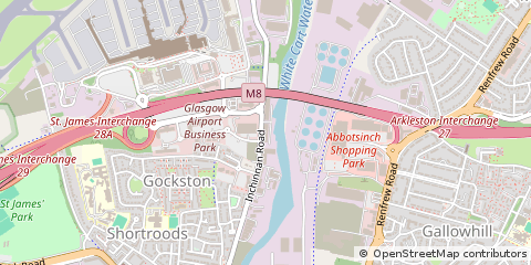 Map of Paisley