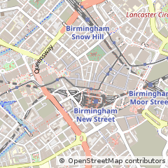 Map of Birmingham