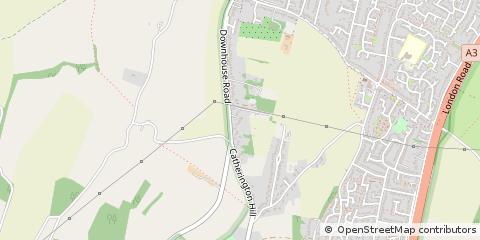 Map of Waterlooville, Hampshire