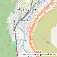 Map of Mountain ASH, MID Glamorgan
