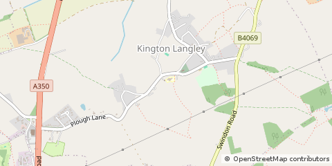Map of Chippenham, Wiltshire