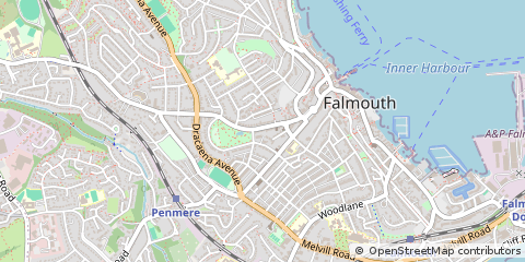 Map of Falmouth