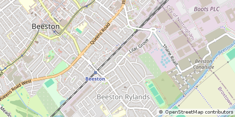 Map of Nottingham