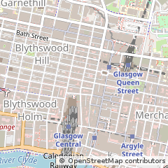 Map of Glasgow