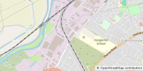 Map of Doncaster