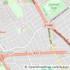 Map of Ilford