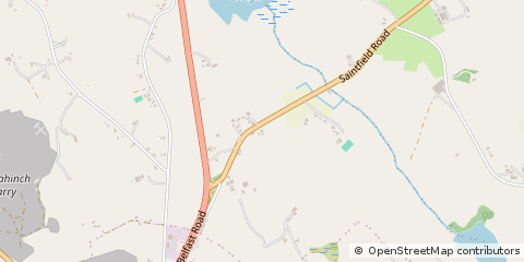 Map of Ballynahinch, Co.down