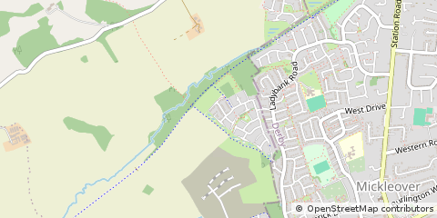 Map of Derby, West Midlands
