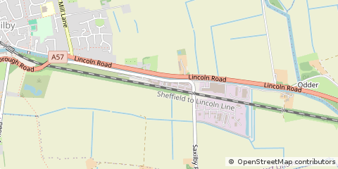 Map of Lincoln