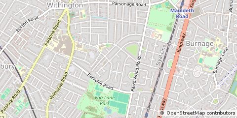 Map of Manchester