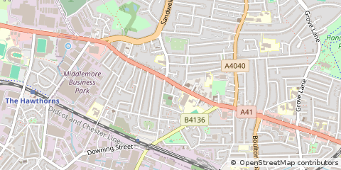 Map of Birmingham
