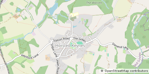 Map of Haywards Heath