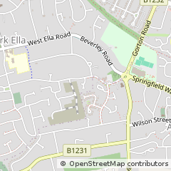 Map of Kirk Ella, East Yorkshire