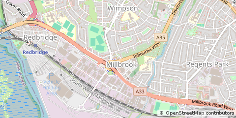 Map of Southampton