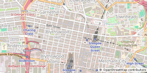 Map of Glasgow